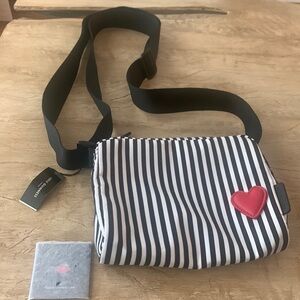 Lulu Guinness Strips Crossbody Bag